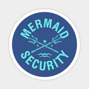 Mermaid Security 1 Magnet